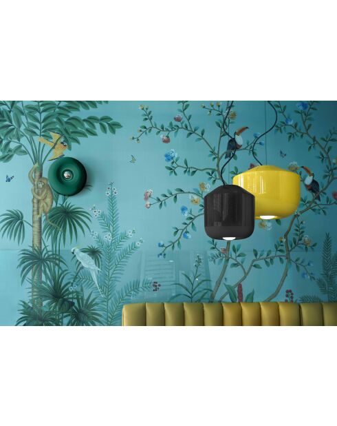 Plafonnier Bellota Vert bouteille 14x27.5 cm