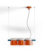 Suspension Yakitori Multicolore 104.5x21x26 / (tot 110) cm