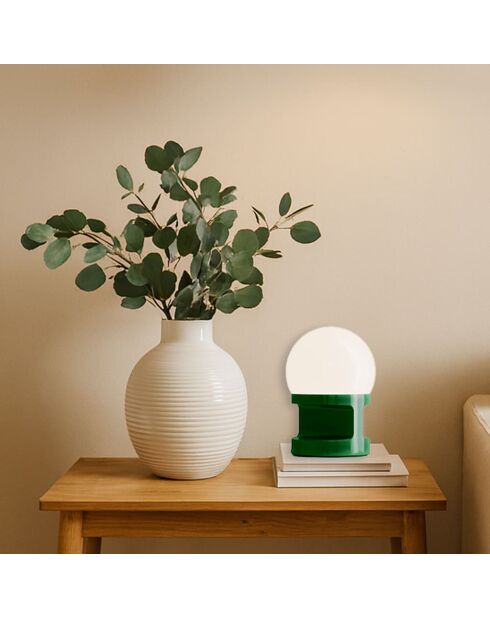 Lampe de table Habea Green Bali 16x22.5x16 cm
