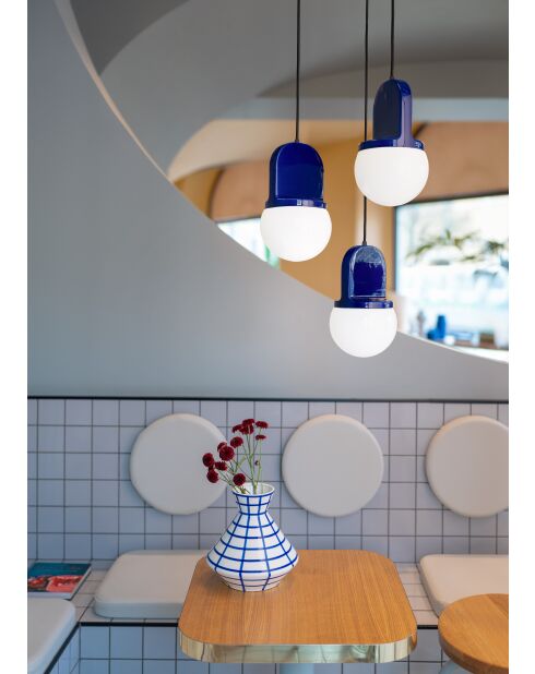 Suspension Habea Blue Robot 16x27.6x16 cm