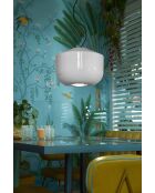 Suspension Bellota Blanc Naturel 28x35 cm