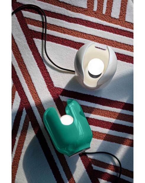 Lampe de table Batucada Azul 20x14.5 cm