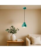 Suspension Berimbau Azul 16x15 cm