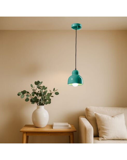 Suspension Berimbau Azul 16x15 cm