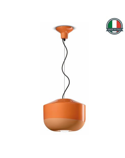 Suspension Bellota Pêche Orange 28x35 cm