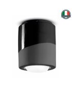 Plafonnier Pi Carbon Black 14x12.5 cm