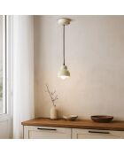 Suspension Berimbau Blanc Os 12x11 cm