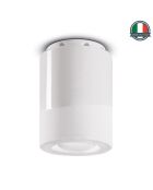 Plafonnier Pi Blanc Naturel 12x8.5 cm