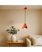 Berimbau Pokè Orange Lampada a Sospensione 16x15 cm