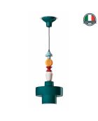 Sospensione a olio verde Lariat 60x28 cm