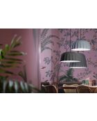 Suspension Madame Gres Noir Gris 18x40 cm