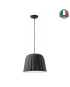 Suspension Madame Gres Noir Gris 30x40 cm