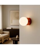 Lampada da parete Habea Orange Fox 16x22,5x16 cm