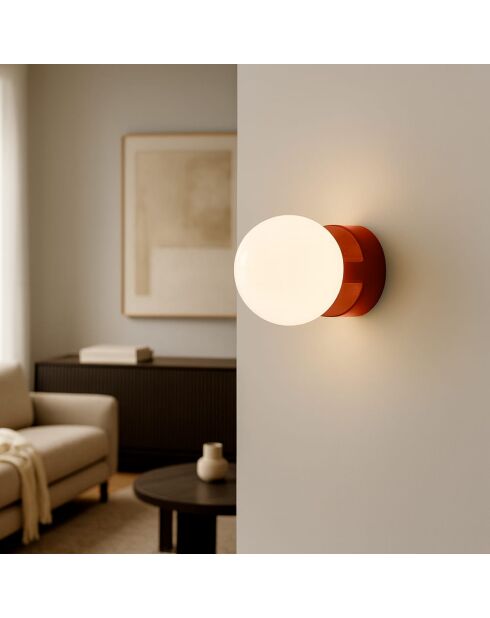 Applique murale Habea Orange Fox 16x22.5x16 cm