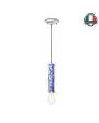 Suspension Pi Ming Blu 25x5.5 cm