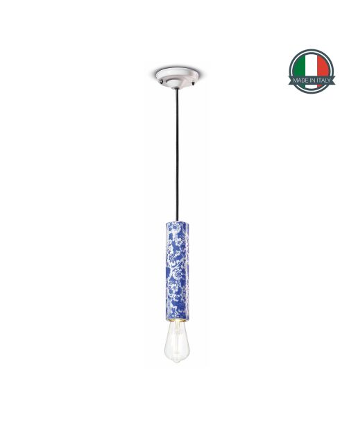Suspension Pi Ming Blu 25x5.5 cm