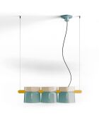 Suspension Yakitori Multicolore 104.5x21x26 / (tot 110) cm