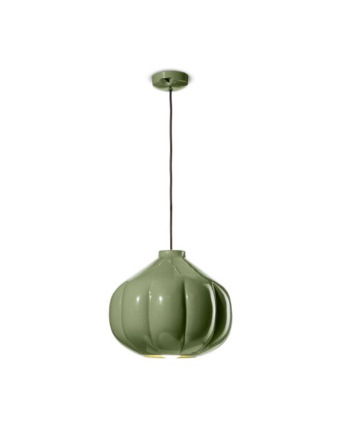 Suspension Afoxe' Vert feuille 30x34 cm