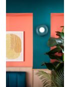 Lampada da parete Bumbum verde olio 16,5x25 cm