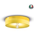 Plafonnier Pi Jaune Citron 11x40 cm