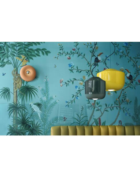 Suspension Bellota Vert bouteille 28x35 cm