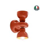 Applique Berimbau Pokè Orange 13x16x25.5 cm