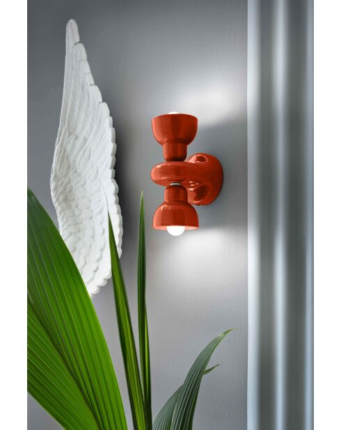 Applique Berimbau Pokè Orange 13x16x25.5 cm