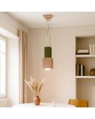 Suspension multicolore Metra 22x22x66 cm