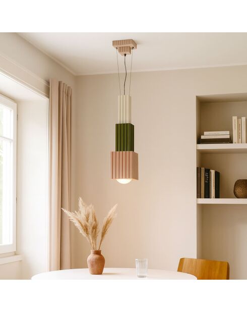 Suspension multicolore Metra 22x22x66 cm