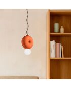 Suspension Bumbum Pokè orange 25x13x29 cm