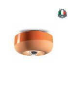 Lampada da soffitto Bellota Peach Arancio 14x27,5 cm
