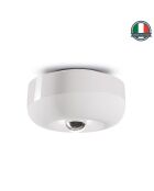 Plafonnier Bellota Blanc naturel 14x27.5 cm