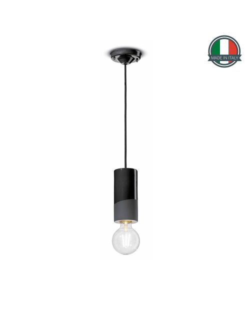 Suspension Pi Carbon Black 18x8 cm