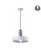 Suspension Pi Ming Blu 26x35 cm