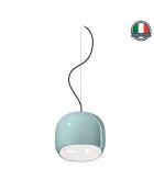 Suspension Ayrton bleu clair 29x28x30 cm