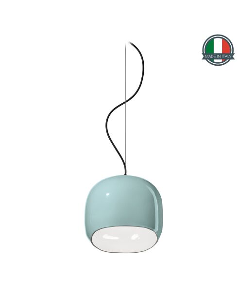 Suspension Ayrton bleu clair 29x28x30 cm