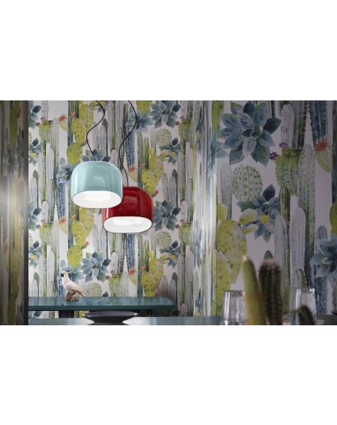 Suspension Ayrton bleu clair 29x28x30 cm