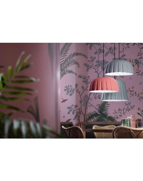 Suspension Madame Gres Télé Gris 30x40 cm