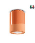 Lampada da soffitto arancione Pi Peach 12x8,5 cm