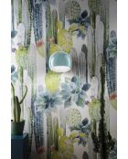 Lampada da parete Ayrton blu chiaro 21x19x19 cm