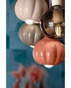 Sospensione Afoxe' Light Sand Grey 14x13 cm