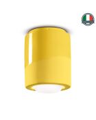 Plafonnier Pi Jaune Citron 14x12.5 cm