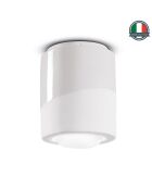 Plafonnier Pi Blanc Naturel 14x12.5 cm