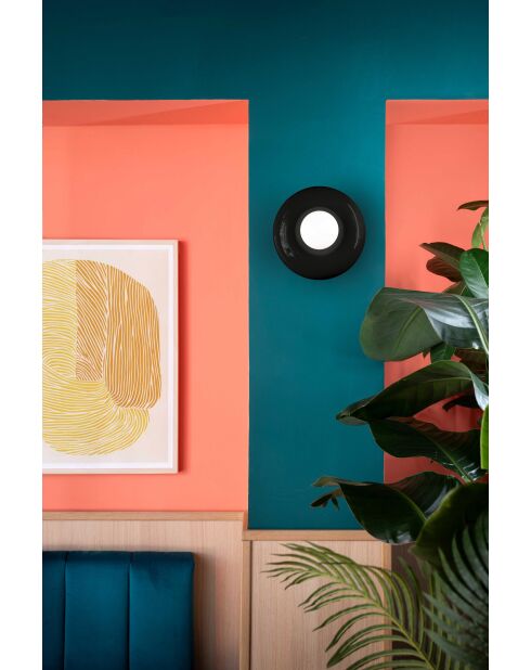 Applique murale Bumbum Noir 16.5x25 cm