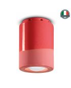 Plafonnier Pi Rouge Corail 12x8.5 cm
