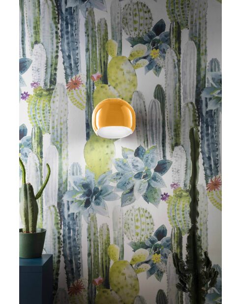 Applique murale Ayrton jaune 21x19x19 cm