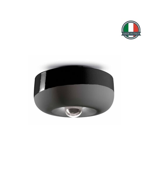 Plafonnier Bellota Carbon Black 14x27.5 cm