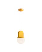 Suspension Habea jaune 16x27.6x16 cm