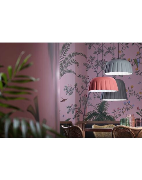 Suspension Madame Gres Rose Corail 18x40 cm