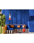 Sospensione Metra multicolor 22x22x66 cm